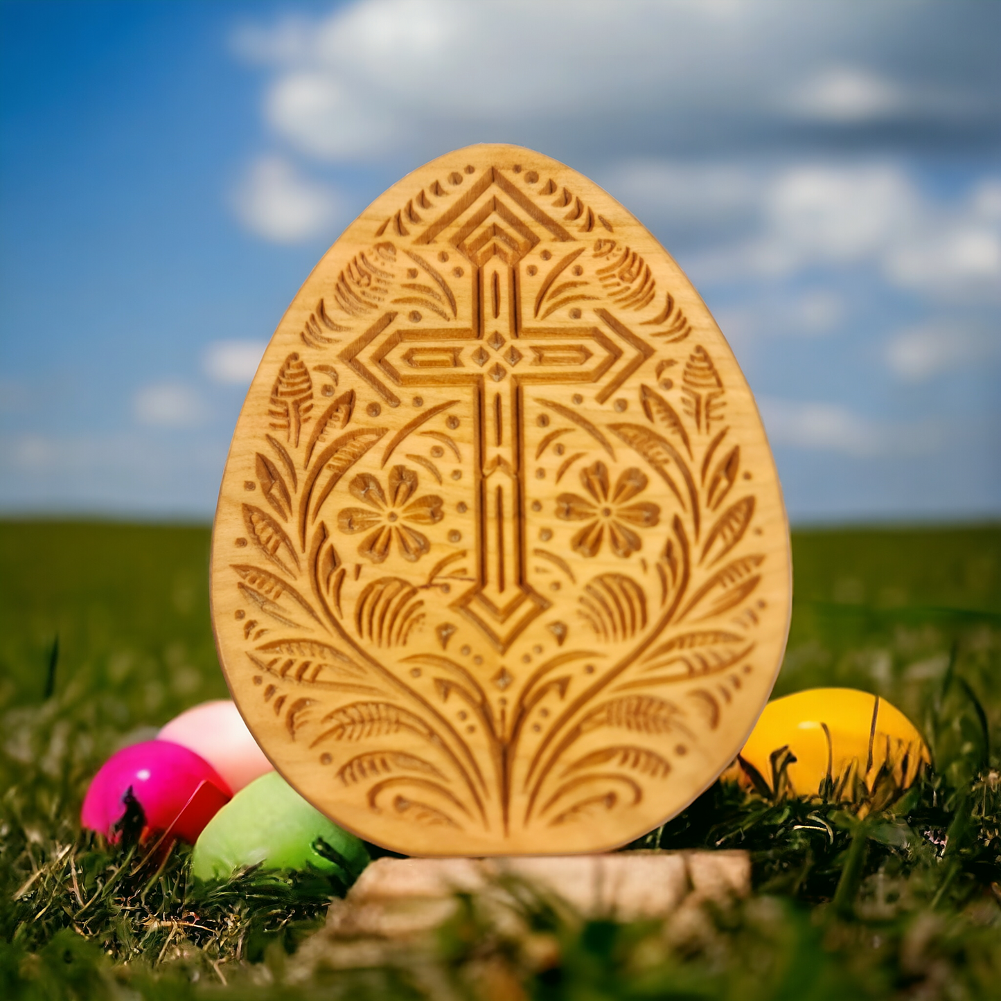 Cross Egg Trivet