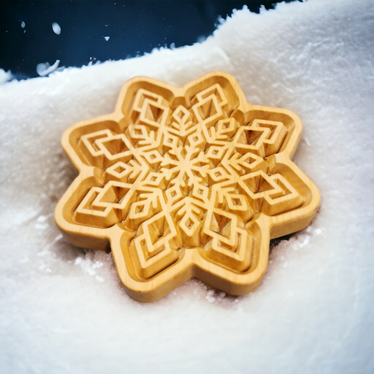 Snowflake (Bordered) Trivet